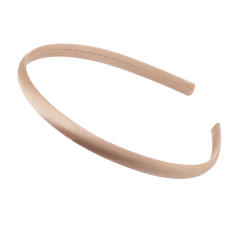 1cm plain color satin headband