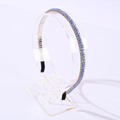 Korean fashion easy match color crystal beads headband
