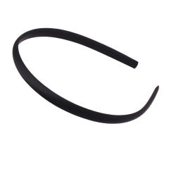 1cm plain color satin headband