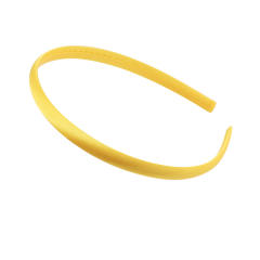 1cm plain color satin headband