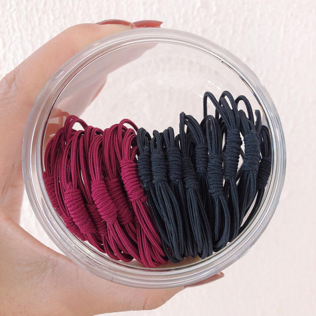 Korean fashion hair ties set