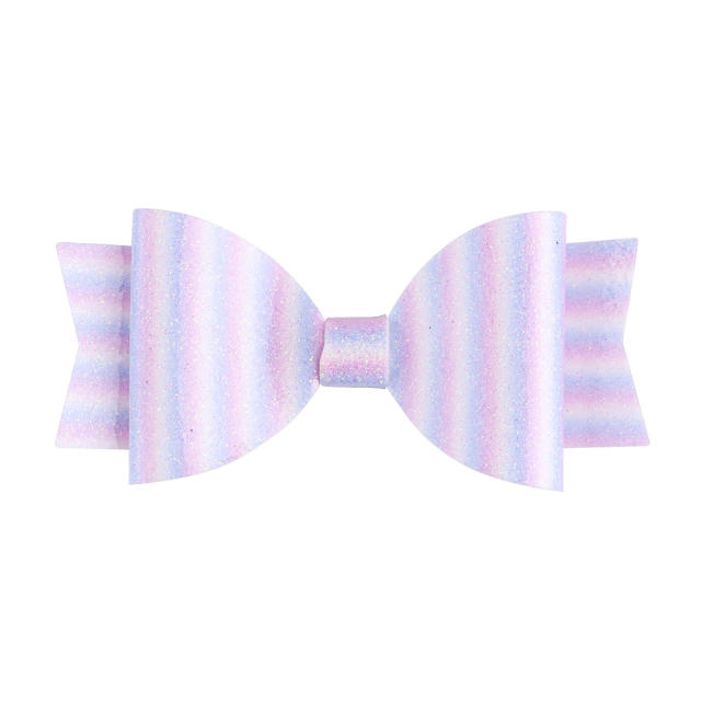 Little princess colorful bow headband hair clips