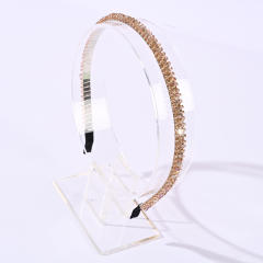 Korean fashion easy match color crystal beads headband