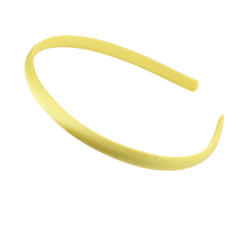 1cm plain color satin headband