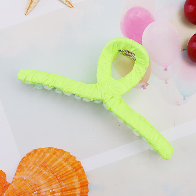 Large size candy color hair claw clips