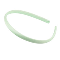1cm plain color satin headband