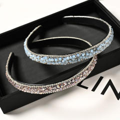 Korean fashion sequins crystal beads headband
