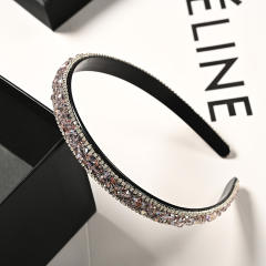 Korean fashion sequins crystal beads headband