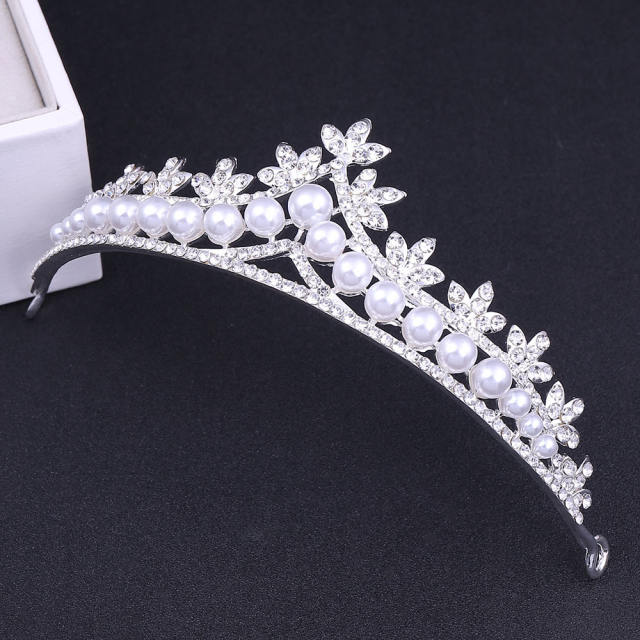 3pcs diamond crown jewerly set