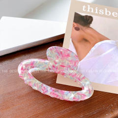 Korean fashion easy match hollow oval shape hair claw clips