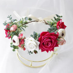 Popular rose flower outdoor flower crown