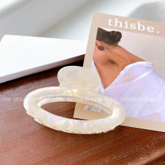 Korean fashion easy match hollow oval shape hair claw clips
