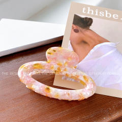 Korean fashion easy match hollow oval shape hair claw clips