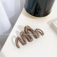 Occident fashion alloy material unique hair claw clips