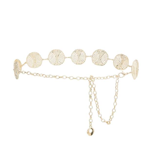 Occident fashion easy match chain belt for women