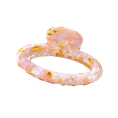 Korean fashion easy match hollow oval shape hair claw clips