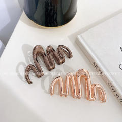 Occident fashion alloy material unique hair claw clips
