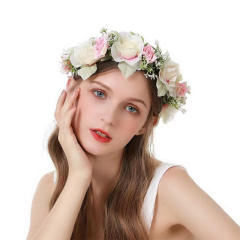 Popular rose flower outdoor flower crown