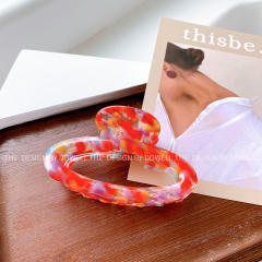 Korean fashion easy match hollow oval shape hair claw clips