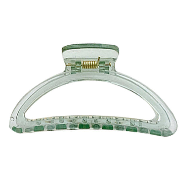 Korean fashion candy color spring clear hair claw clips