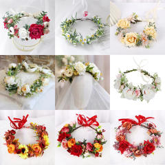 Popular rose flower outdoor flower crown