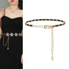 Occident fashion easy match chain belt for women