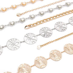 Occident fashion easy match chain belt for women
