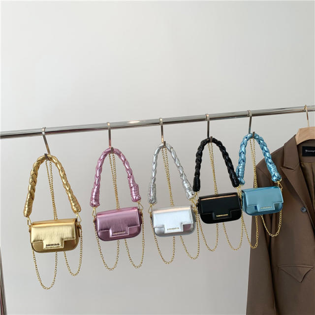 New design spring laser design mini size handbag