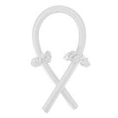 Amazon hot sale plain color stain hair roller heatless curl headband
