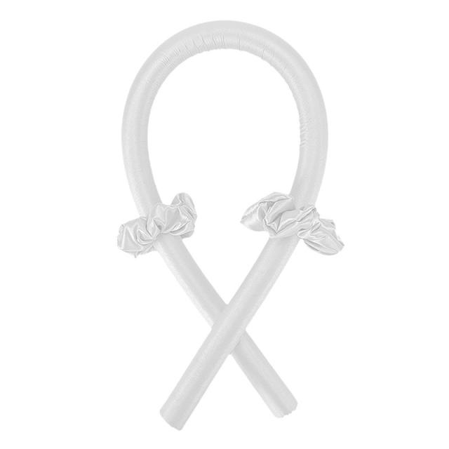 Amazon hot sale plain color stain hair roller heatless curl headband