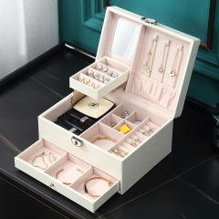 Occident fashion large capacity jewelry box