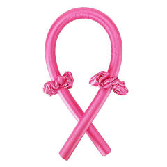 Amazon hot sale plain color stain hair roller heatless curl headband