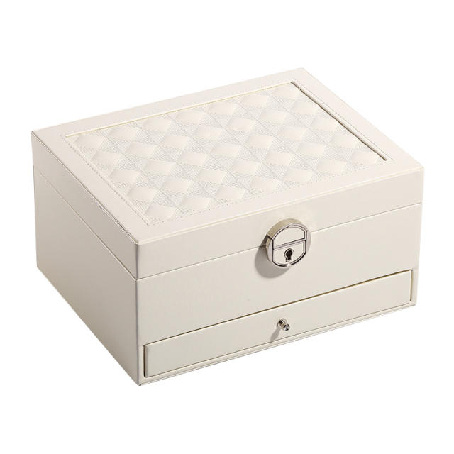 Occident fashion large capacity jewelry box