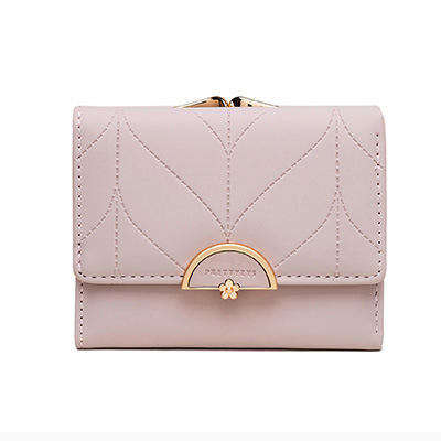 Korean fashion flower pattern women wallet