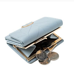 Korean fashion flower pattern women wallet