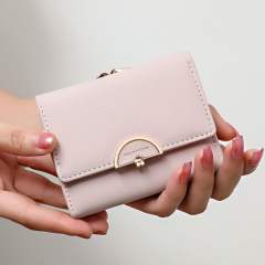 Korean fashion flower pattern women wallet