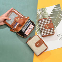 Classic ins design small shape women wallet