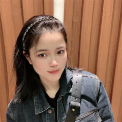 Korean fashion luxury crystal statement headband