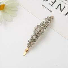 INS concise crystal beads bobby pins