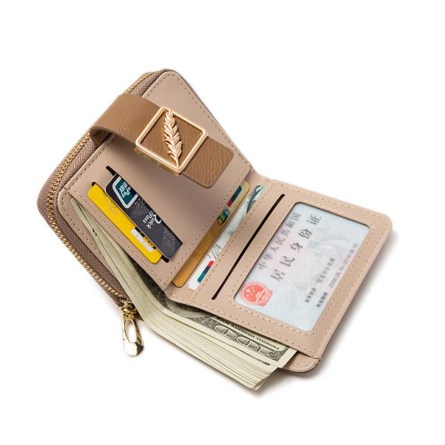 Korean fashion zipper wallet coin purse