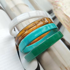 Concise design acrlicy cuff bangle(1pcs price)