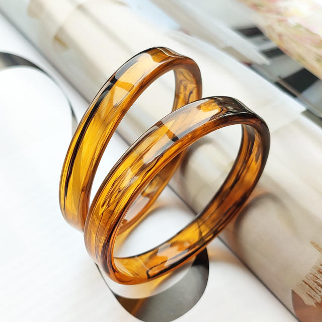 Concise design acrlicy cuff bangle(1pcs price)