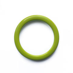 Concise color resin bangle