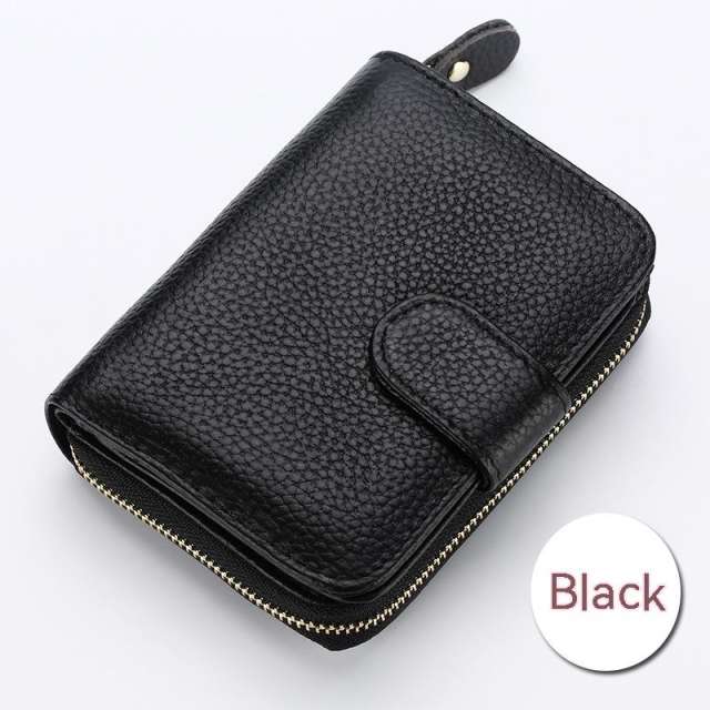 Rfid leather wallet for men