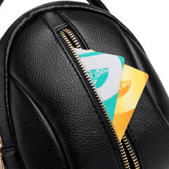 Korean fashion simple design leather crossbody bag