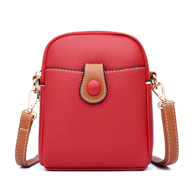 Korean fashion simple design mini crossbody bag
