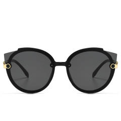 Occident fashion metal frame women sunglasses