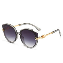 Occident fashion metal frame women sunglasses