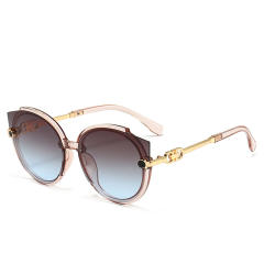 Occident fashion metal frame women sunglasses