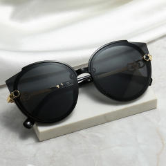 Occident fashion metal frame women sunglasses